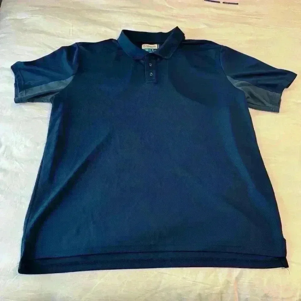 Magellan Outdoors men’s shirt XL short sleeve polo golf athletic casual Academy